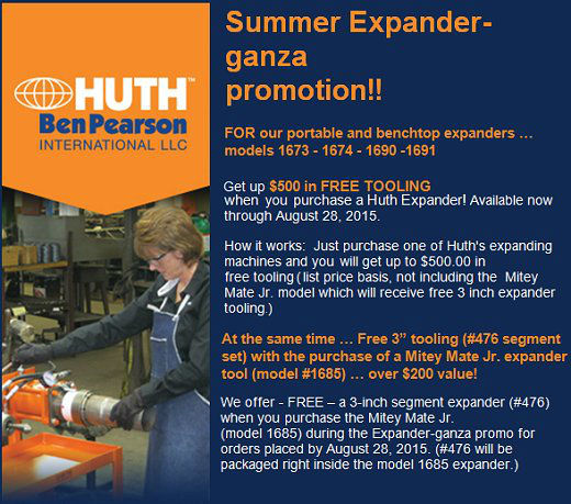 Huth Expander Promotion